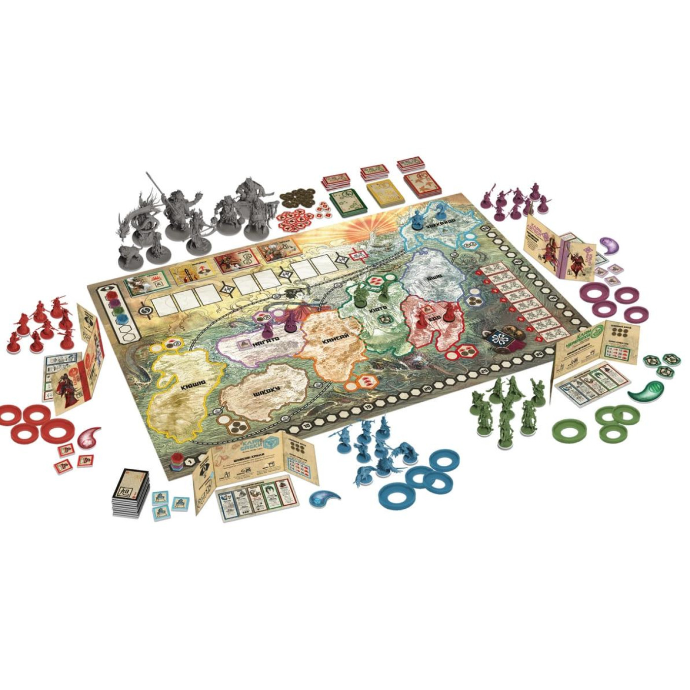 Настільна гра Вранішнє сонце (Rising Sun) (укр.) (R016UA)