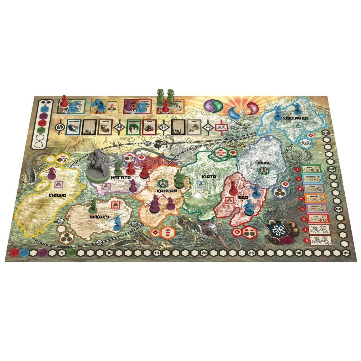 Настільна гра Вранішнє сонце (Rising Sun) (укр.) (R016UA)