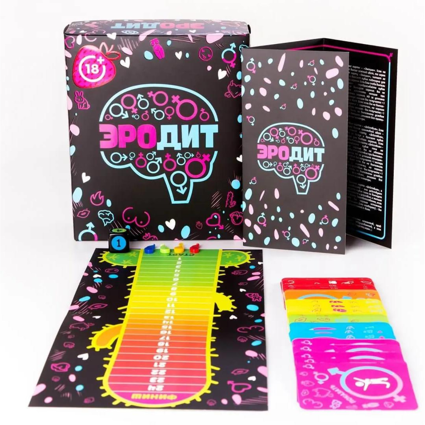 Настольная игра Настильна гра 18+ Fun Games Shop ЕРОдит (FGS02)