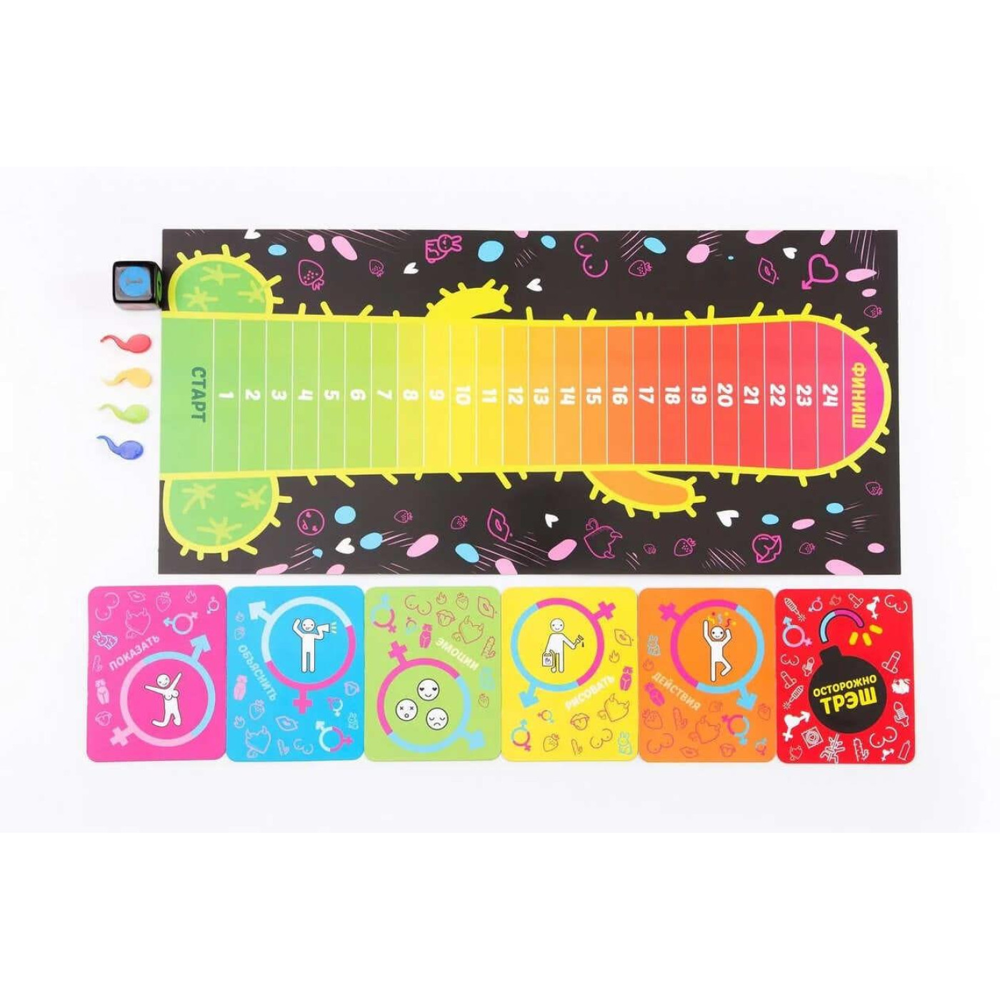 Настольная игра Настильна гра 18+ Fun Games Shop ЕРОдит (FGS02)