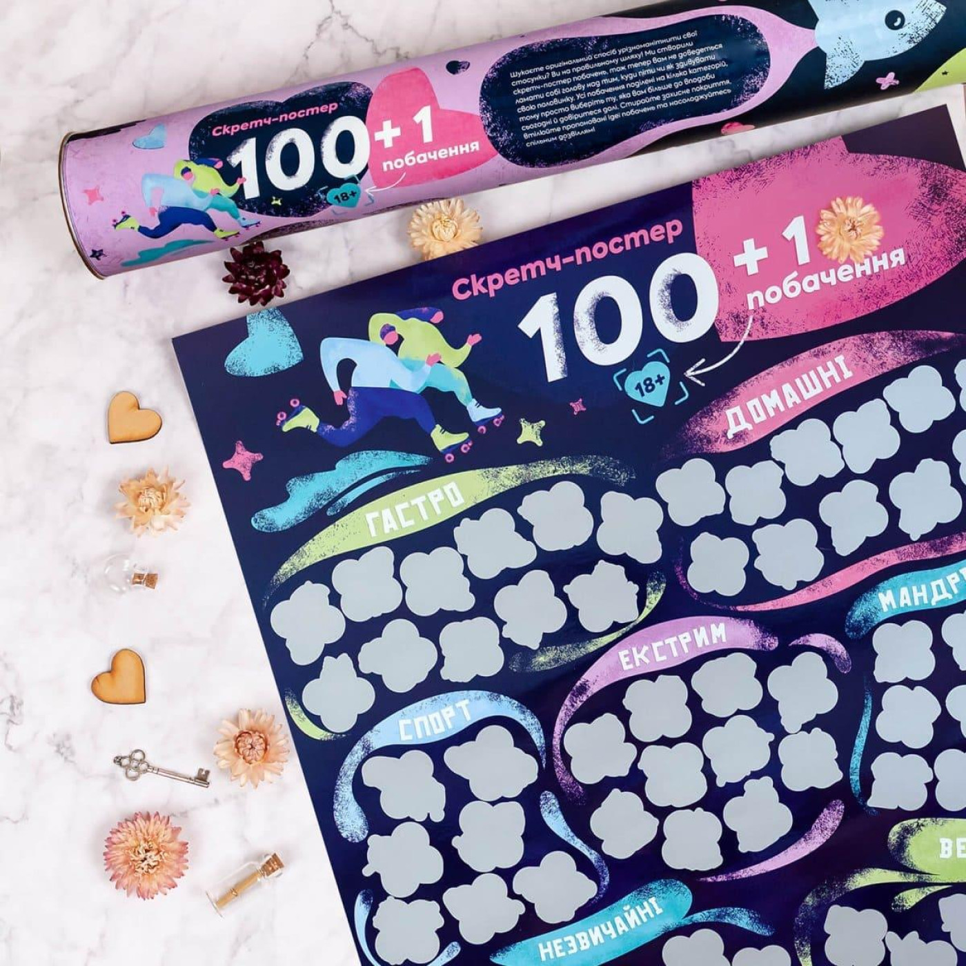 Настольная игра Настильна гра 18+ Fun Games Shop Скретч-Постер 