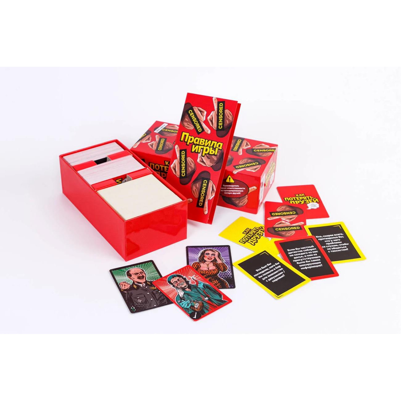 Настольная игра Настильна гра 18+ Fun Games Shop Як втратити друзив (FGS35)