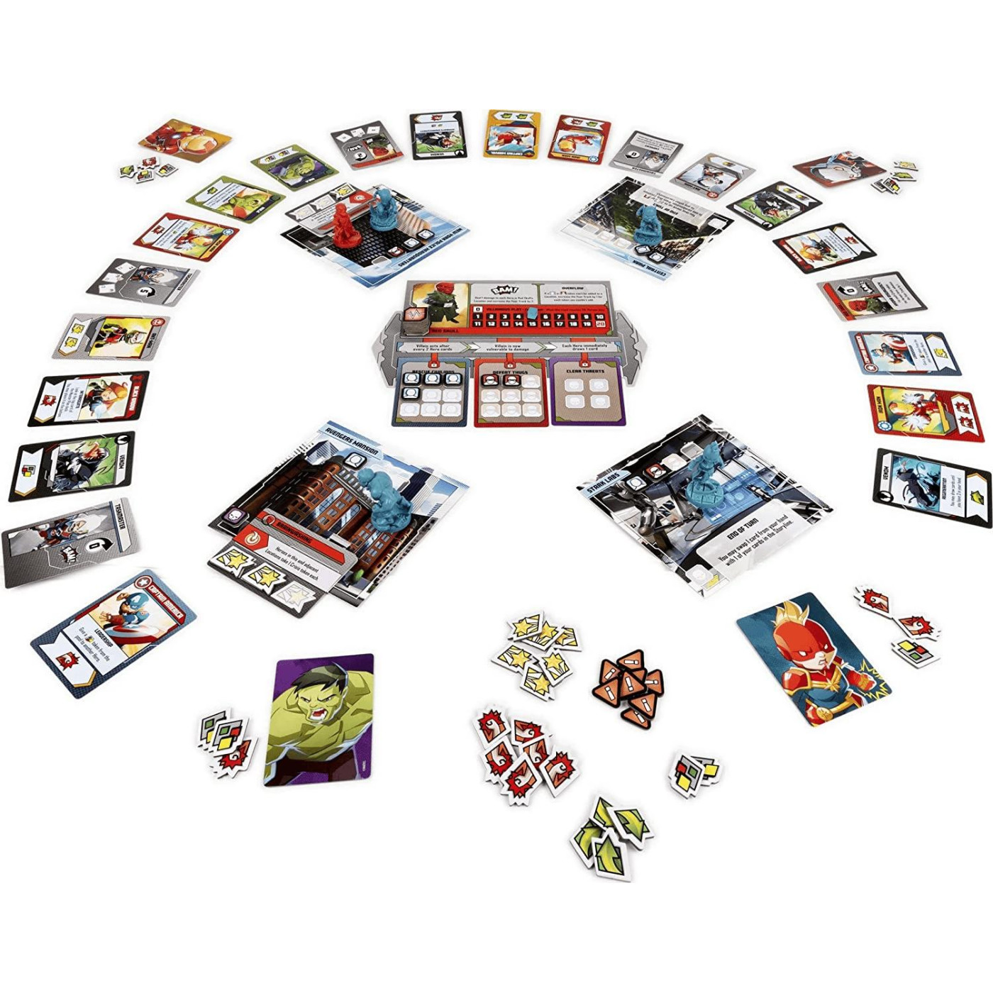 Настольная игра Geekach Games Marvel United. Украинське видання (GKCH035MUTK)