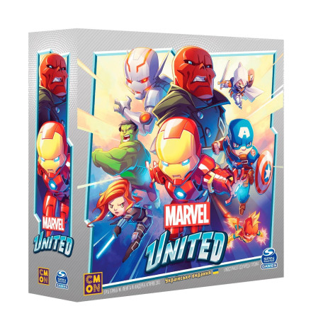 Настольная игра Geekach Games Marvel United. Украинське видання (GKCH035MUTK)