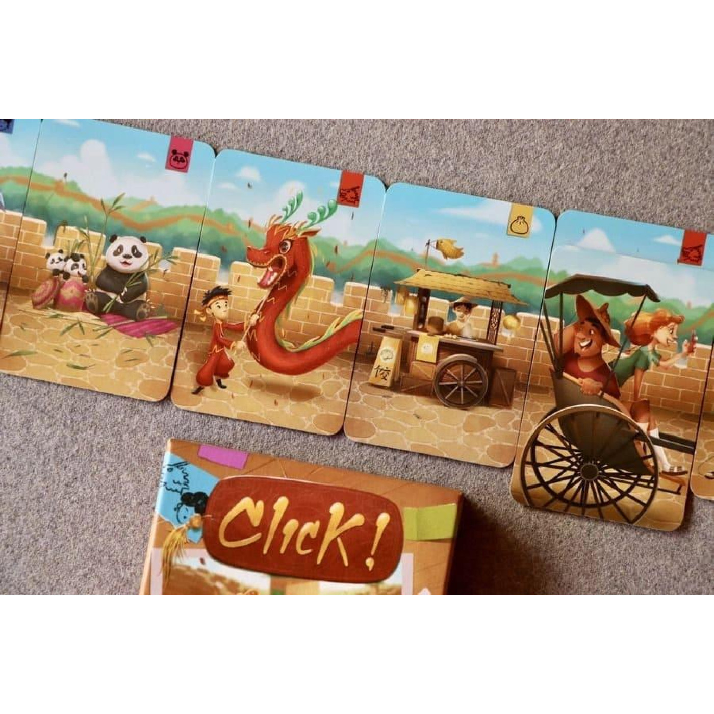 Настільна гра Клац! Великий китайський мур (Click! The Great Wall) (укр.) (КЛ001UA)