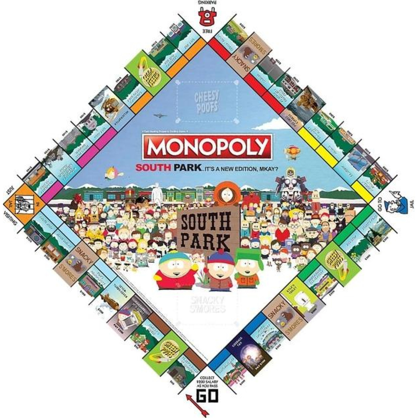 Настольная игра Настильна гра SOUTH PARK Monopoly (Саус Парк) (WM01956-EN1-6)