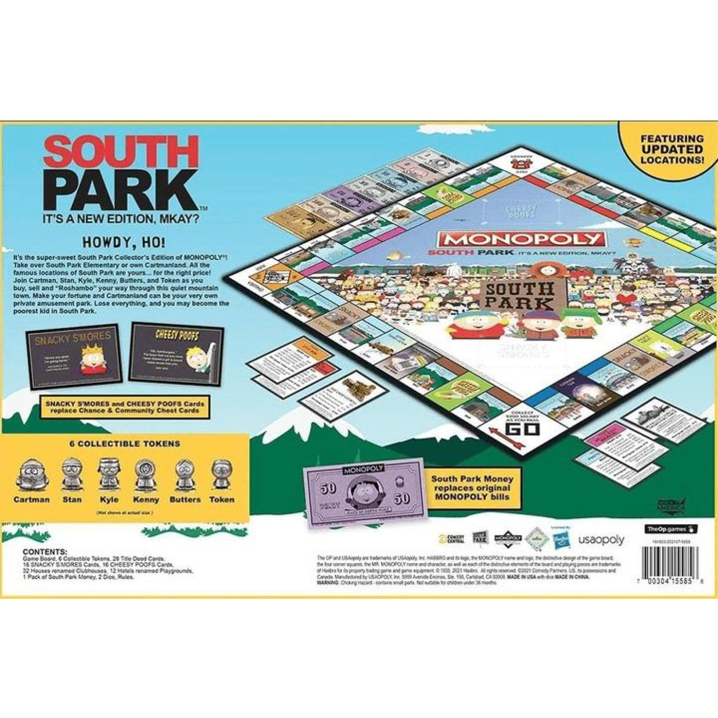 Настольная игра Настильна гра SOUTH PARK Monopoly (Саус Парк) (WM01956-EN1-6)