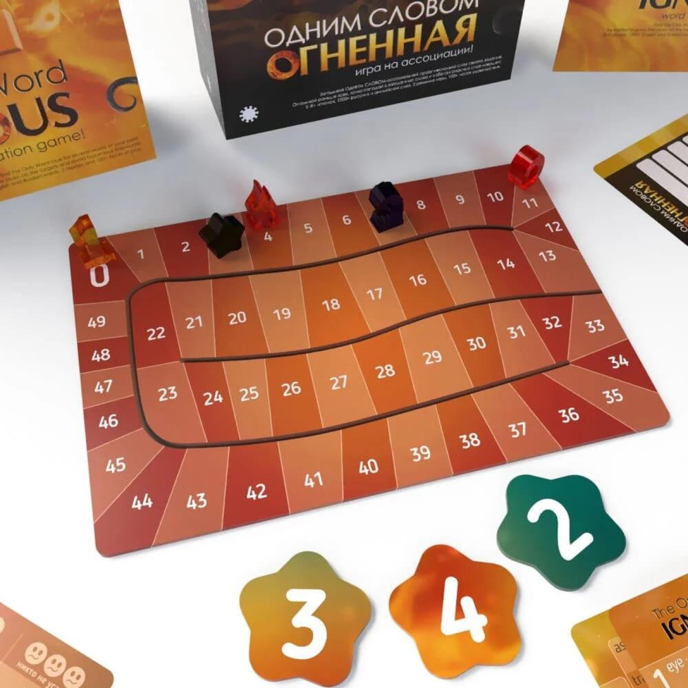 Настільна гра Одним Словом Огненная (The Only Word Igneous) (Э013-2)