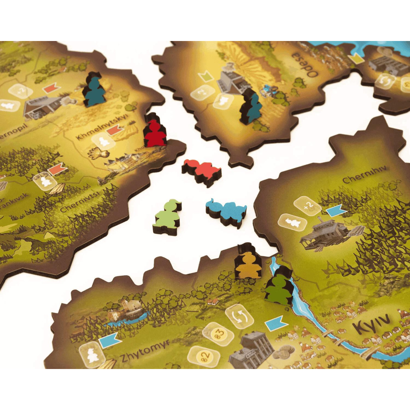 Настольная игра Видбудуй Украину (insh39)