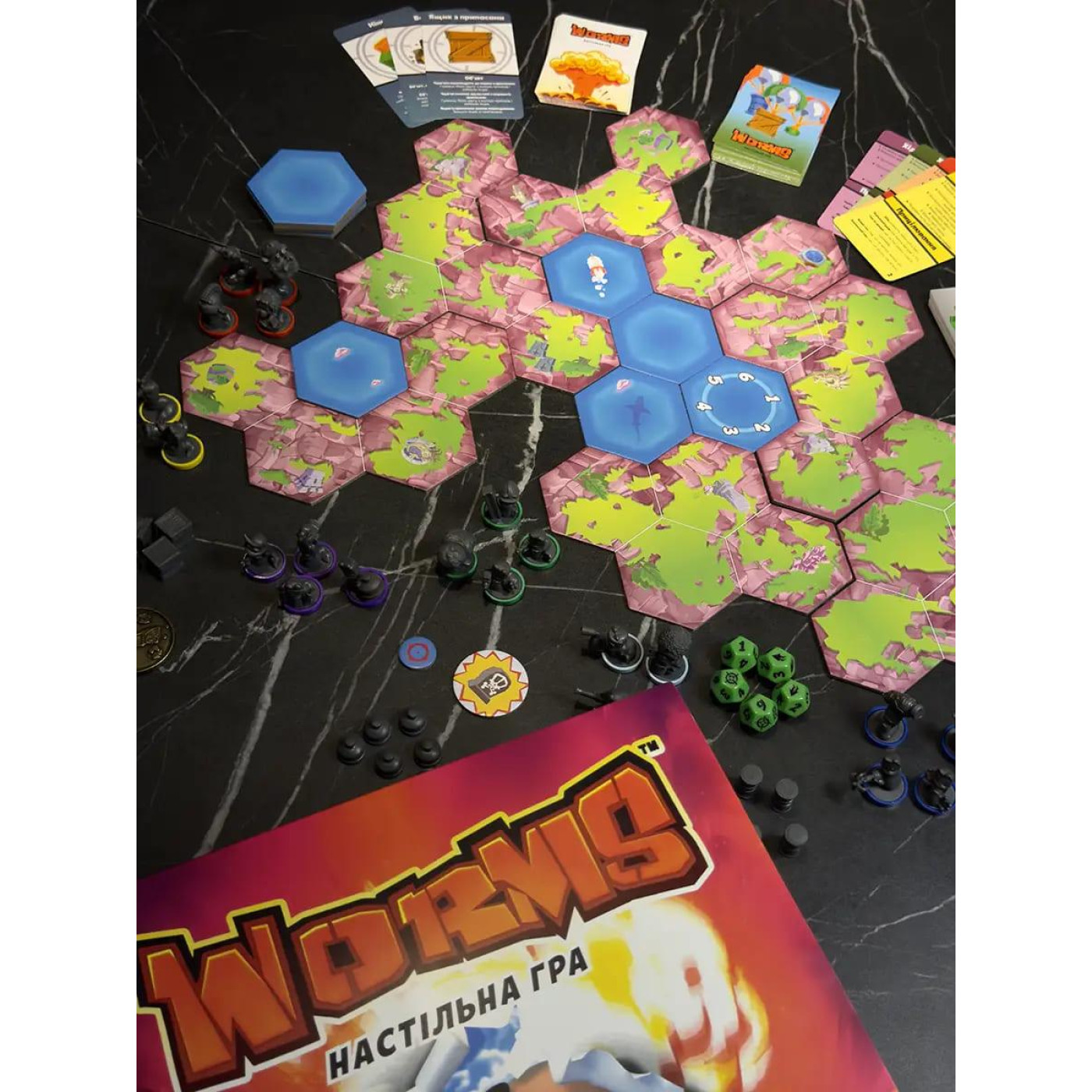 Настольная игра Worms (Червъячки) (UA) (FGKS008)