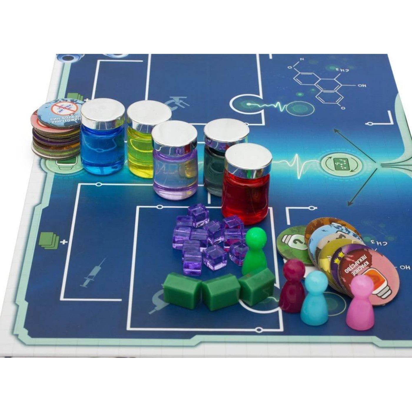 Настільна гра Пандемия: В лаборатории (Pandemic: In the Lab) (91122)