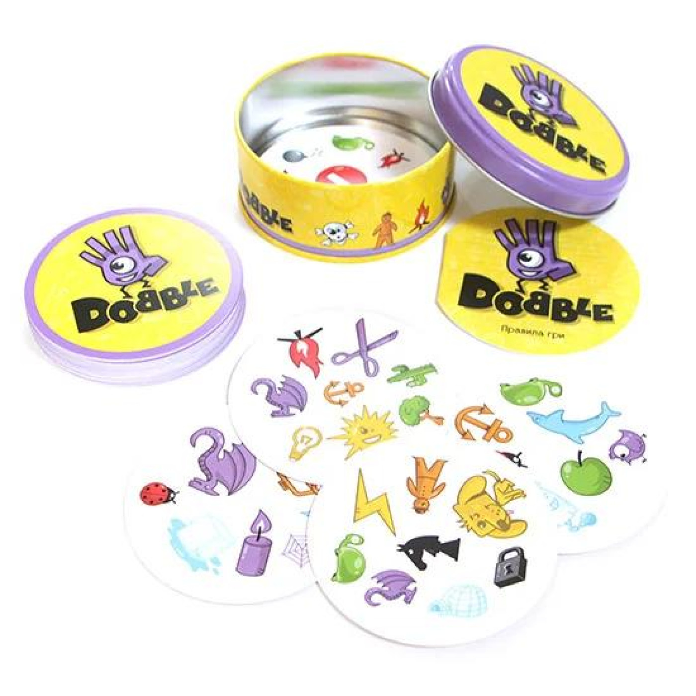 Настольная игра Доббль (Dobble, Spot It!) (igromopt15)