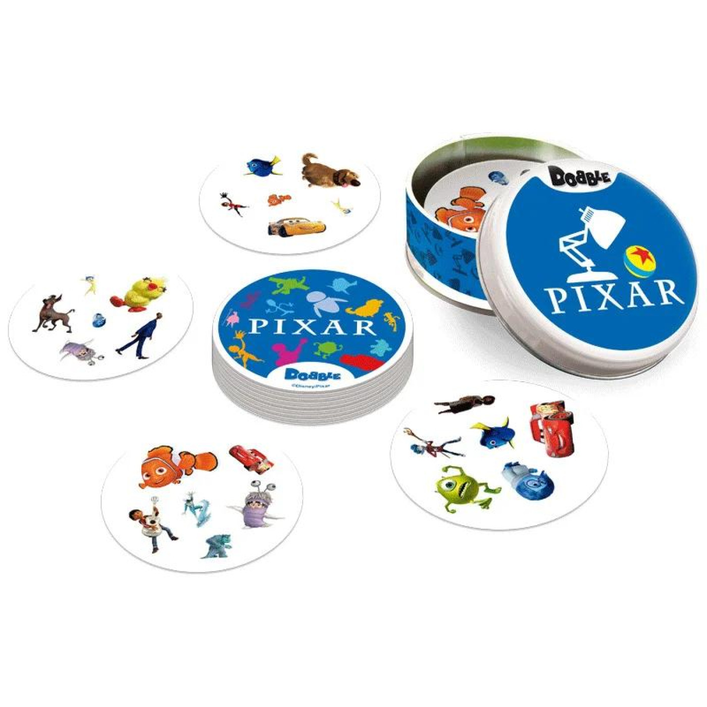 Настольная игра Доббль: Pixar (Dobble, Spot It! Pixar) (igromopt42)