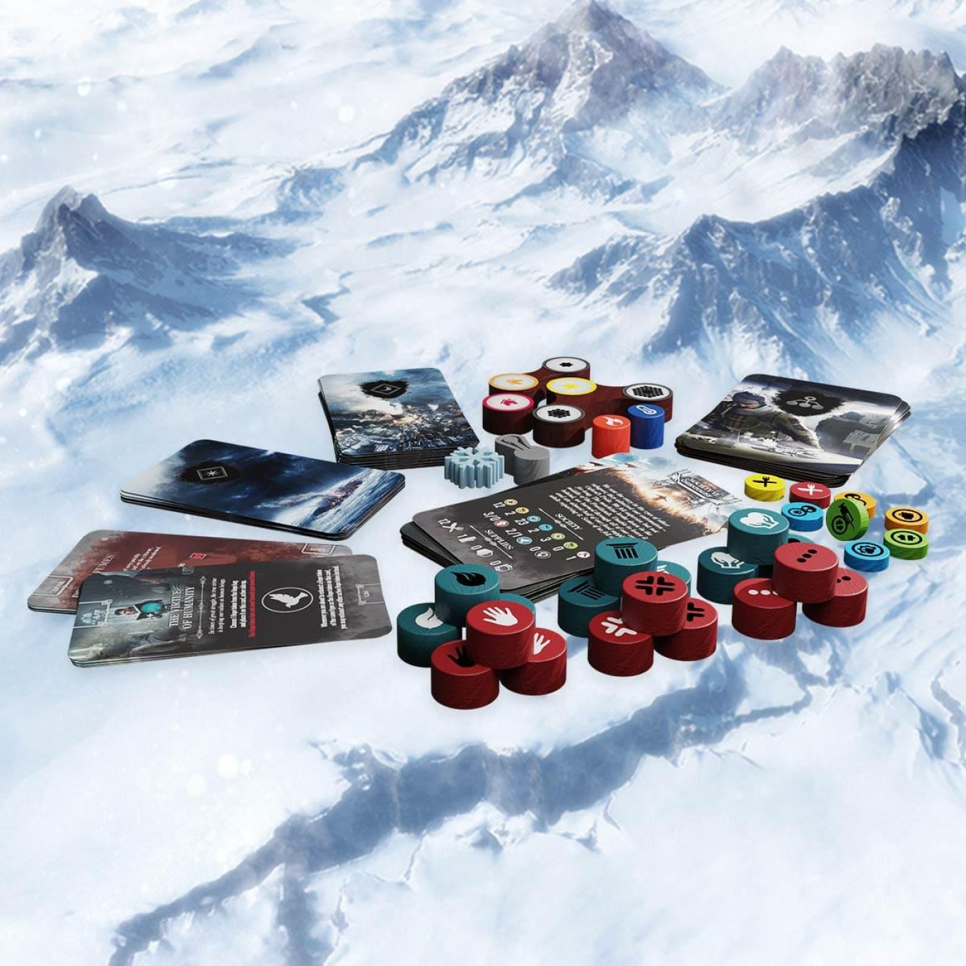 Настольная игра Frostpunk «Замерзли земли» (Frostlander Expansion) (UA) (Доповнення до настильнои гри) (FGKS002)