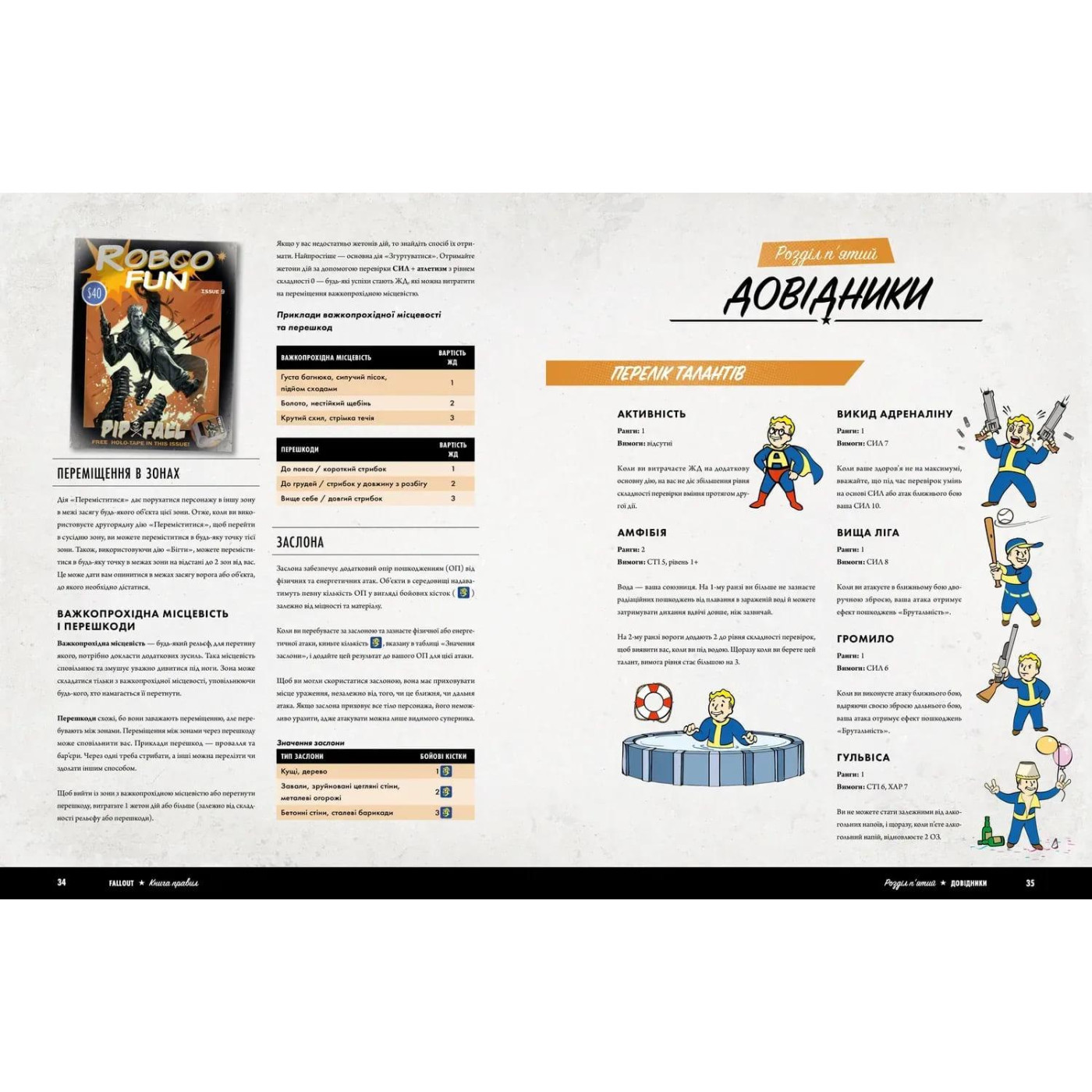 Настольная игра Fallout - Стартовий набир (Физическое издание) (GKRP0028)