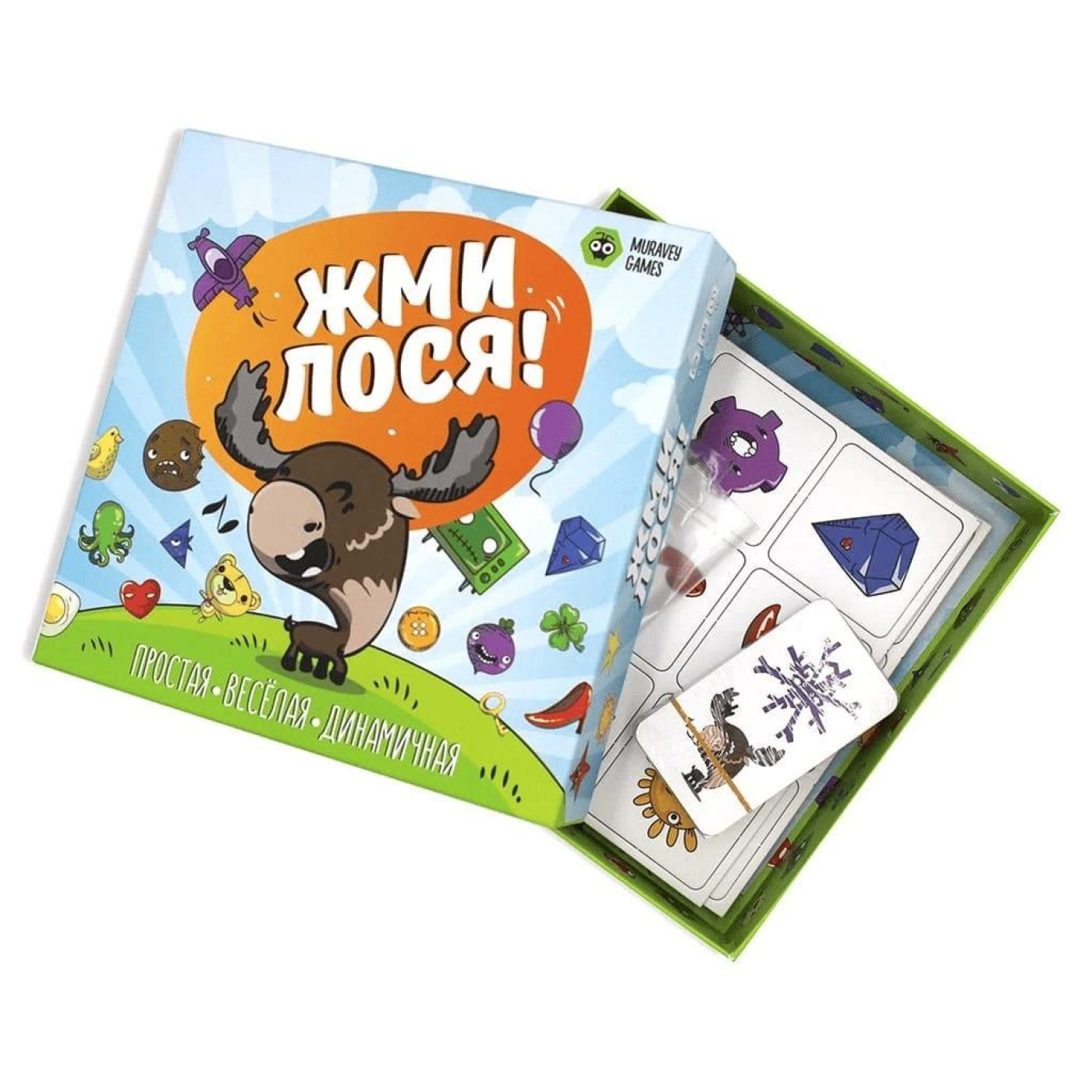 Настольная игра Тисни Лося! (укр.) (fgsopt047)