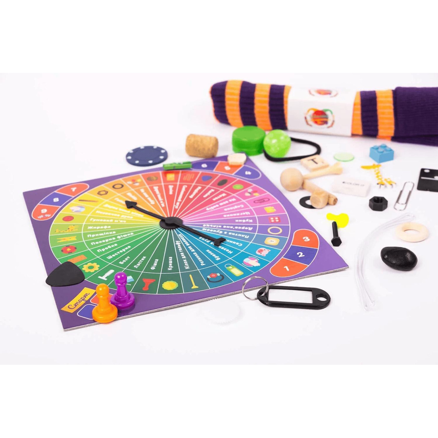 Настольная игра Сумасшедшие Носки (Шалени Шкарпетки) (укр.) (fgsopt015)