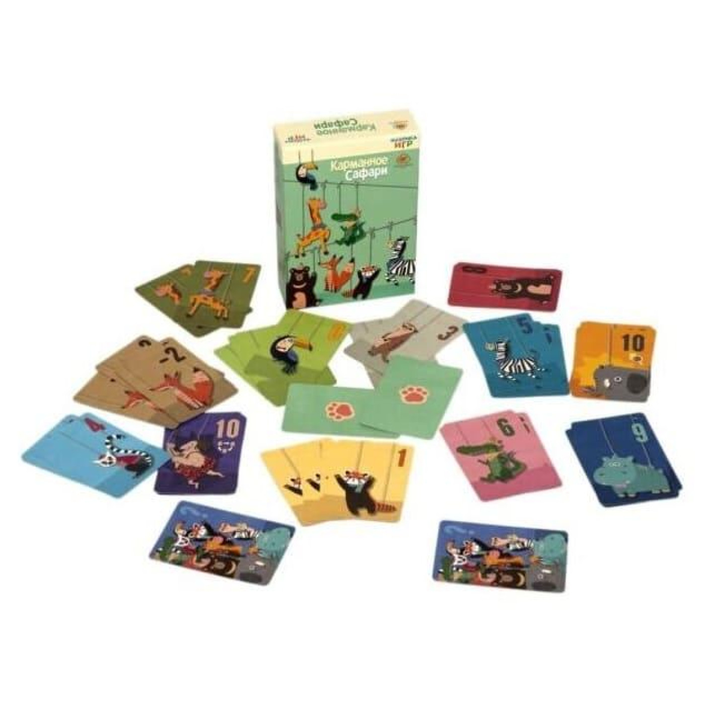 Настольная игра Карманное сафари (Ruby Gloom: The Game, Paper Safari) (17025f)