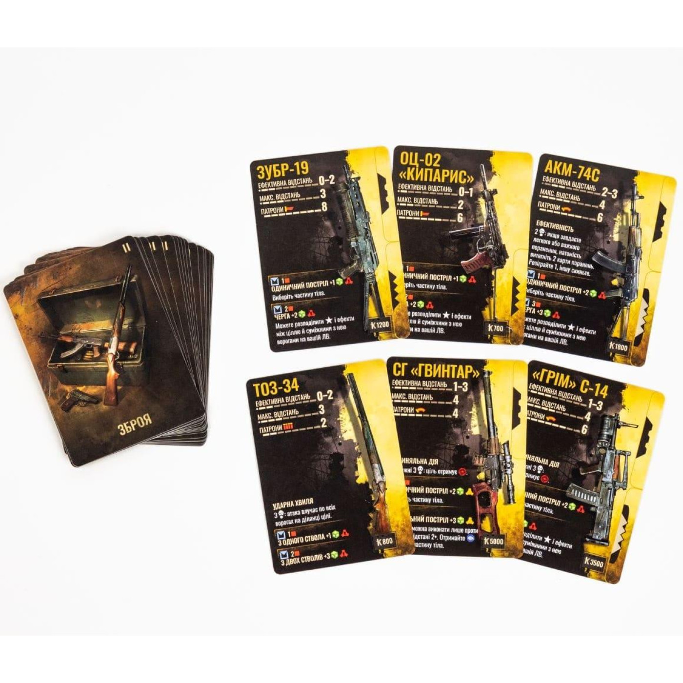 Настільна гра S.T.A.L.K.E.R. The Board Game (UA) (000007987)