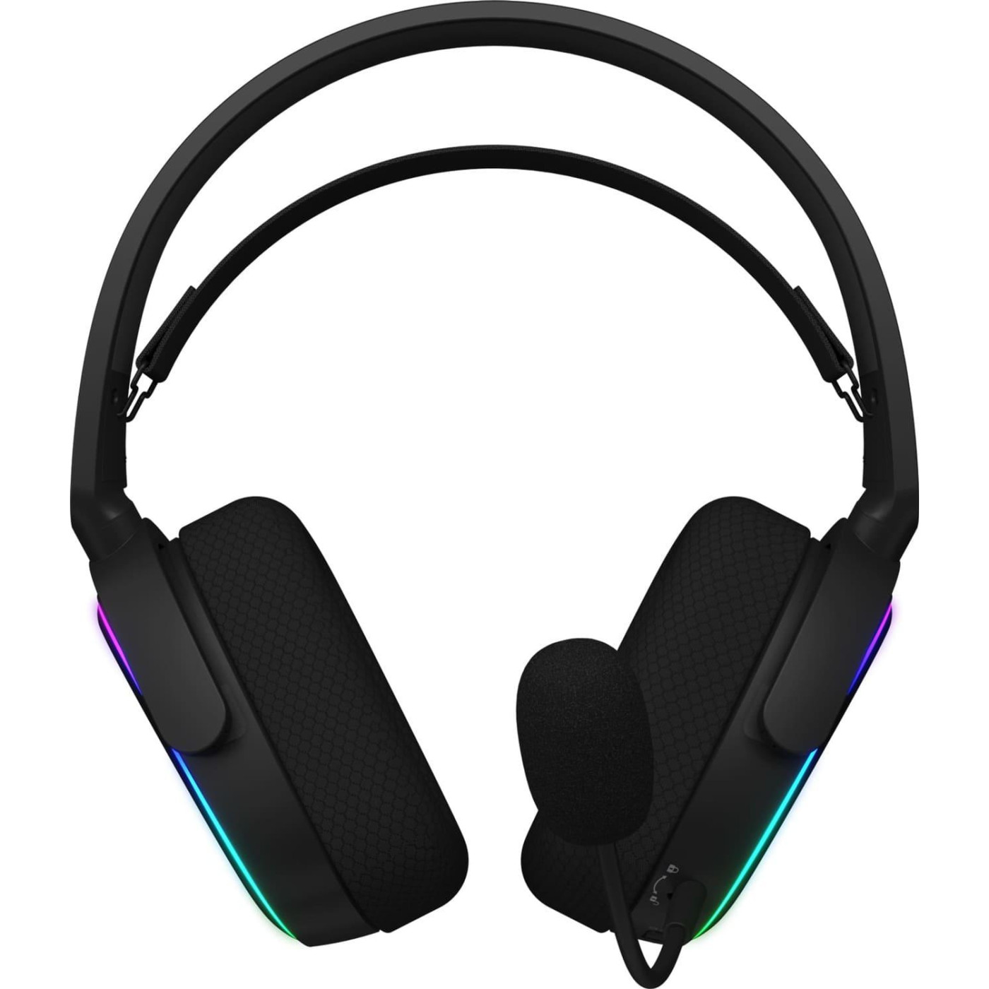 Комплект (НТК-001) чорний: Гарнитура Phoenix 7.1 RGB (HTA-842)  + Миша HATOR Stellar PRO (HTM-540) U1