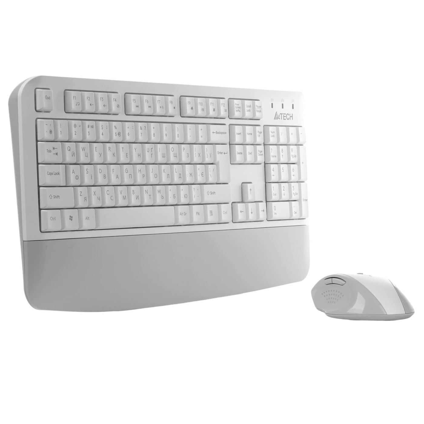 Комплект (Клавіатура та миша) A4Tech Fstyler FG2500S Plus White (FG2500S Plus (White))