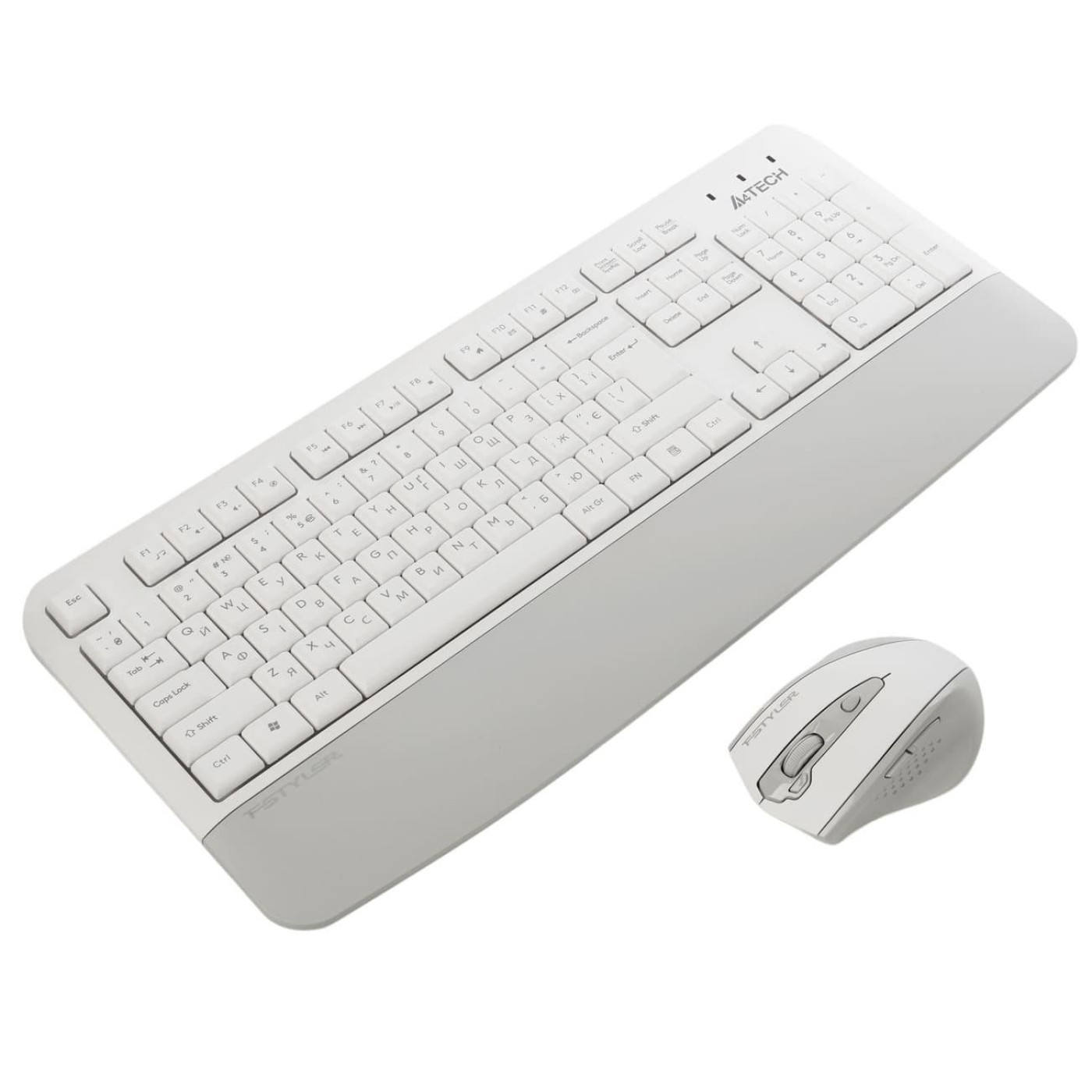 Комплект (Клавіатура та миша) A4Tech Fstyler FG2500S Plus White (FG2500S Plus (White))