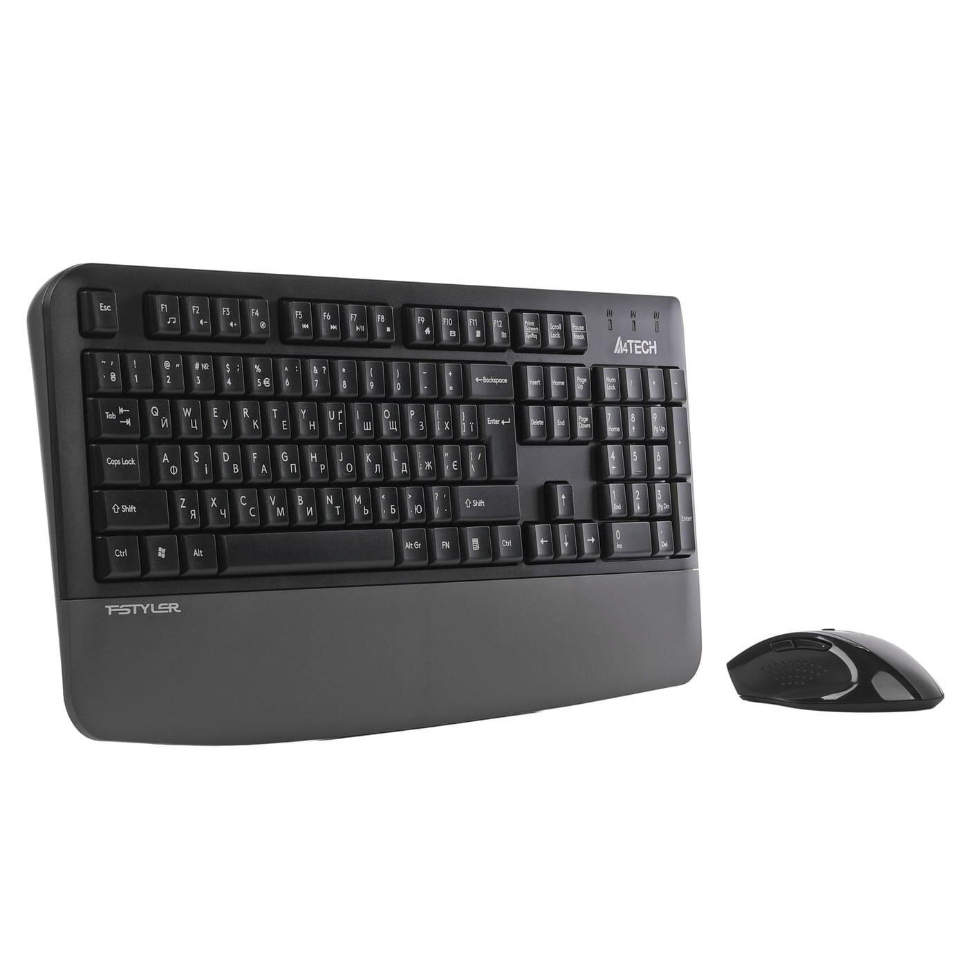 Комплект (Клавіатура та миша) A4Tech Fstyler FG2500S Plus Grey (FG2500S Plus (Grey))