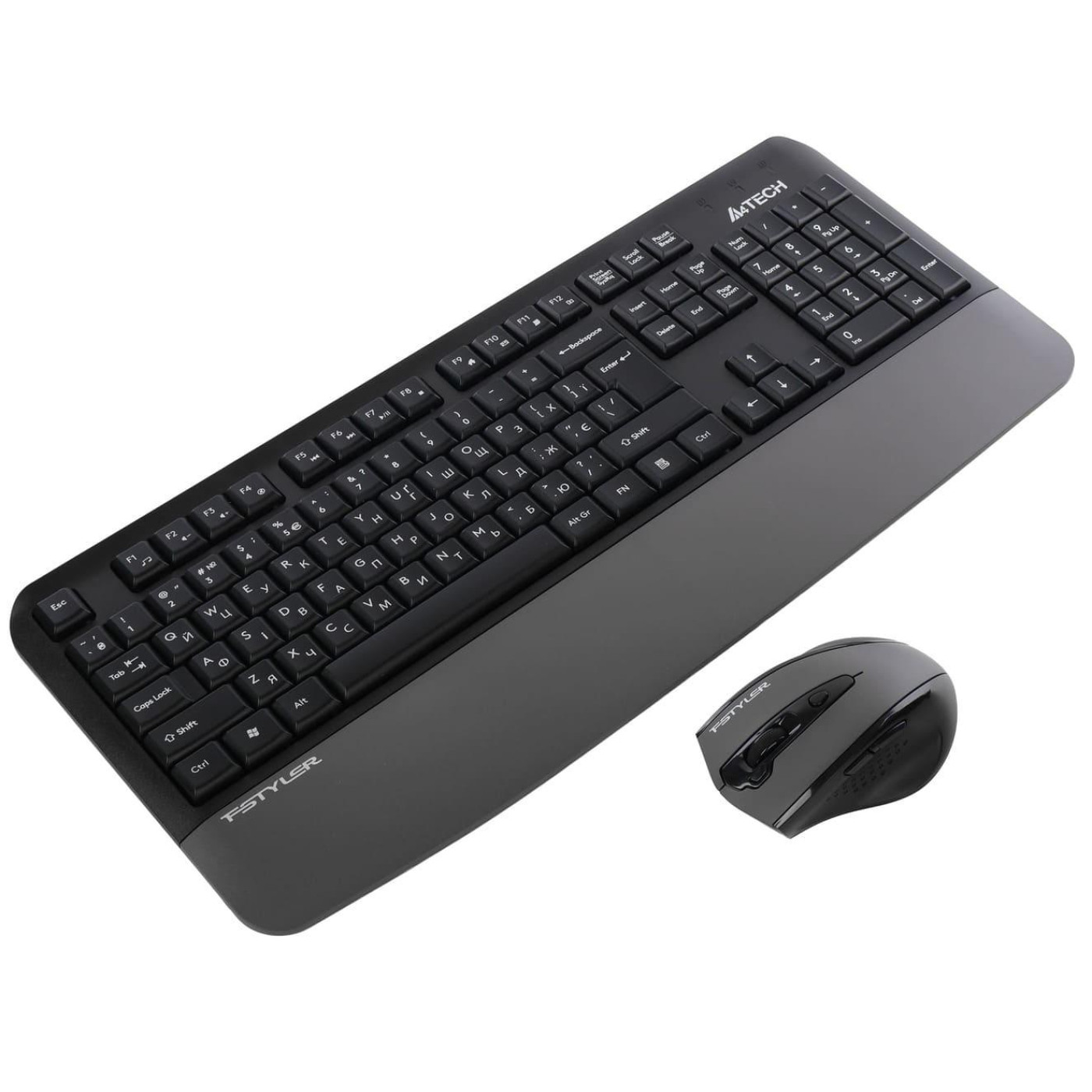 Комплект (Клавіатура та миша) A4Tech Fstyler FG2500S Plus Grey (FG2500S Plus (Grey))