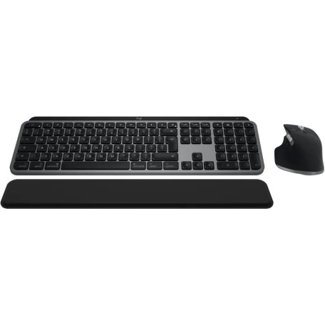 Комплект (Клавіатура та миша) Logitech MX Keys S Combo for Mac Space Grey (920-012845)