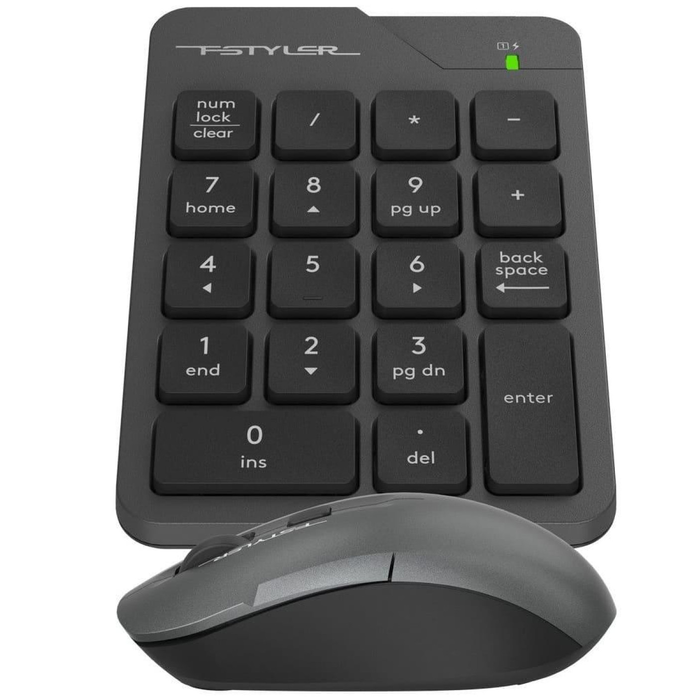 Комплект (Клавіатура та миша) A4Tech FG1600C Air2 Grey (FG1600C Air2 (Grey))