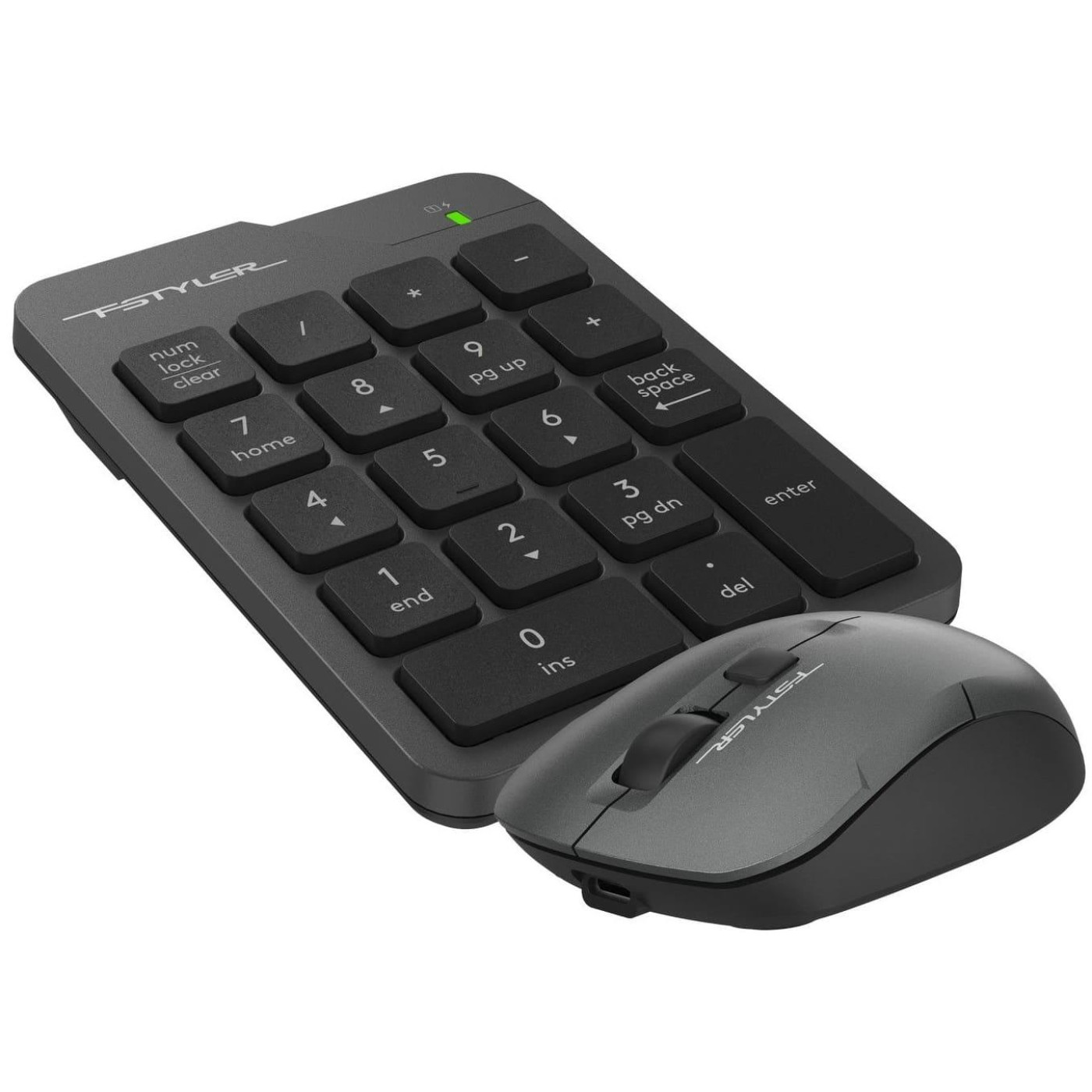 Комплект (Клавіатура та миша) A4Tech FG1600C Air2 Grey (FG1600C Air2 (Grey))