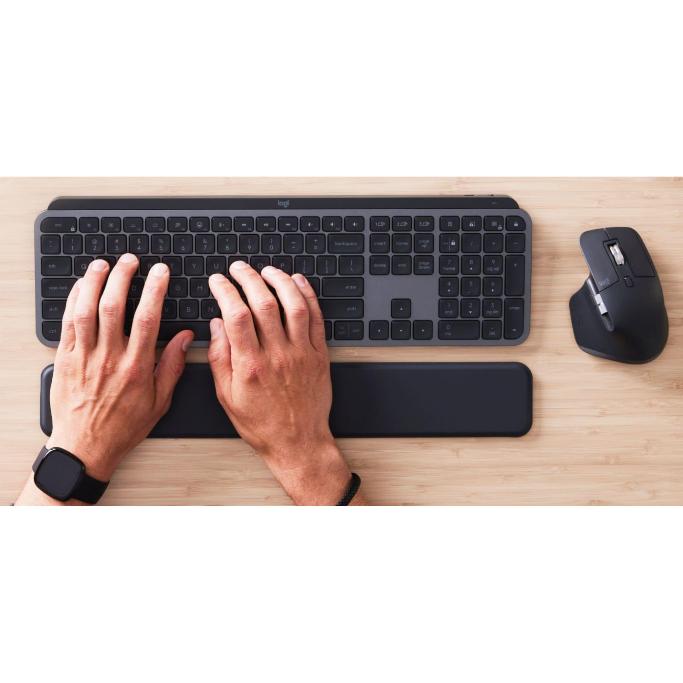 Комплект (Клавиатура та Миша) Logitech MX Keys Combo for Business (920-010933) Wireless Black