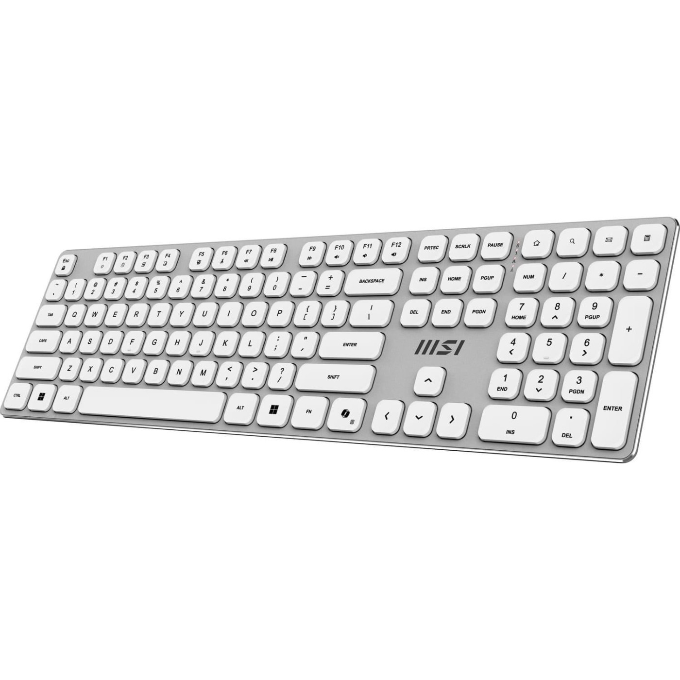 Комплект (клавіатура та миша) MSI K210 W White