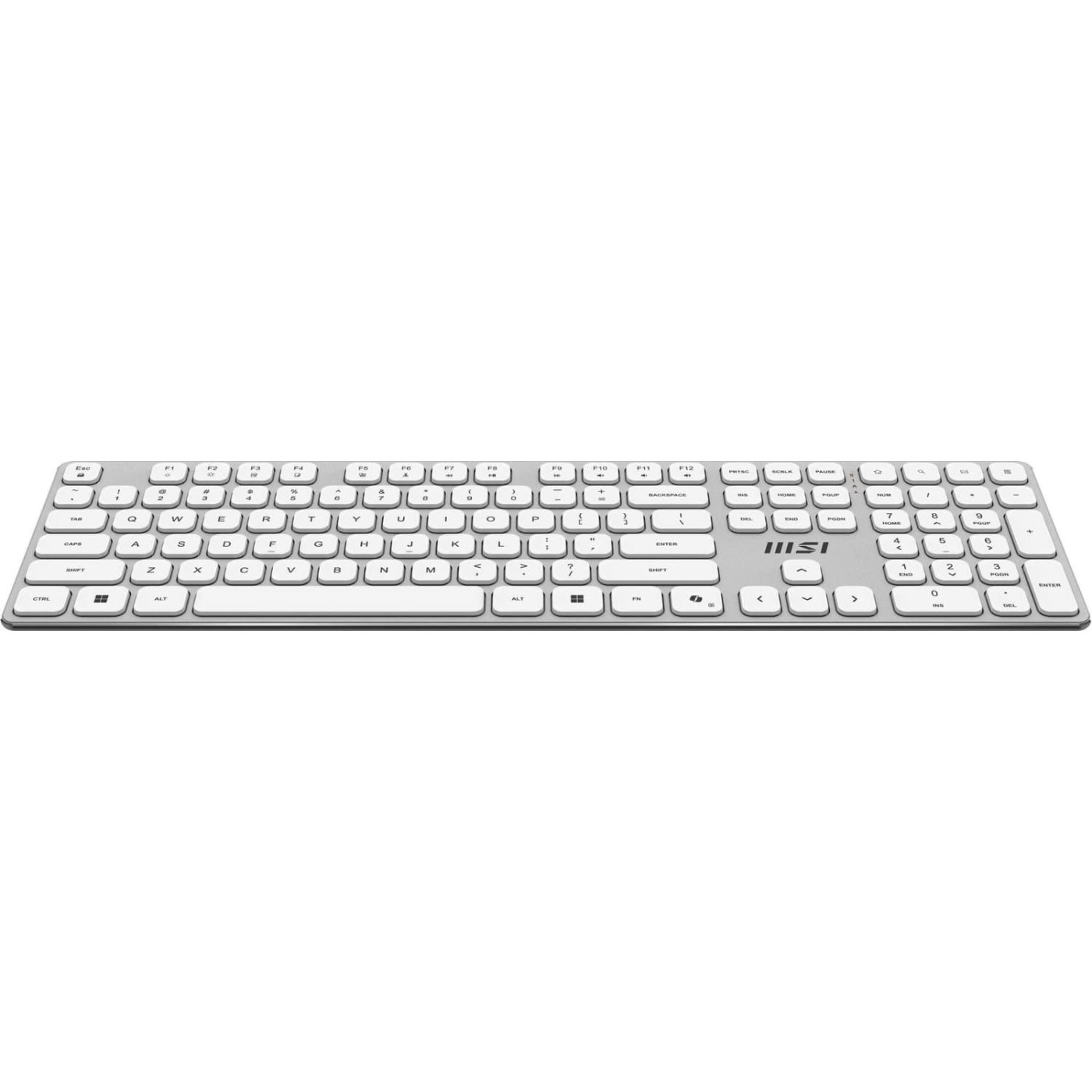 Комплект (клавіатура та миша) MSI K210 W White