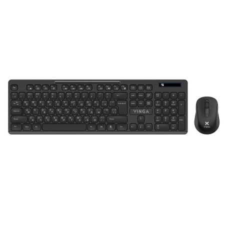 Комплект (Клавіатура та миша) Vinga KBSW-100 Wireless Black (KBSW-100)