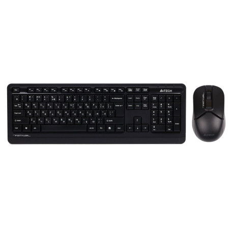 Комплект (Клавіатура та миша) A4Tech FG1012 Fstyler Wireless Black (FG1012 (Black))