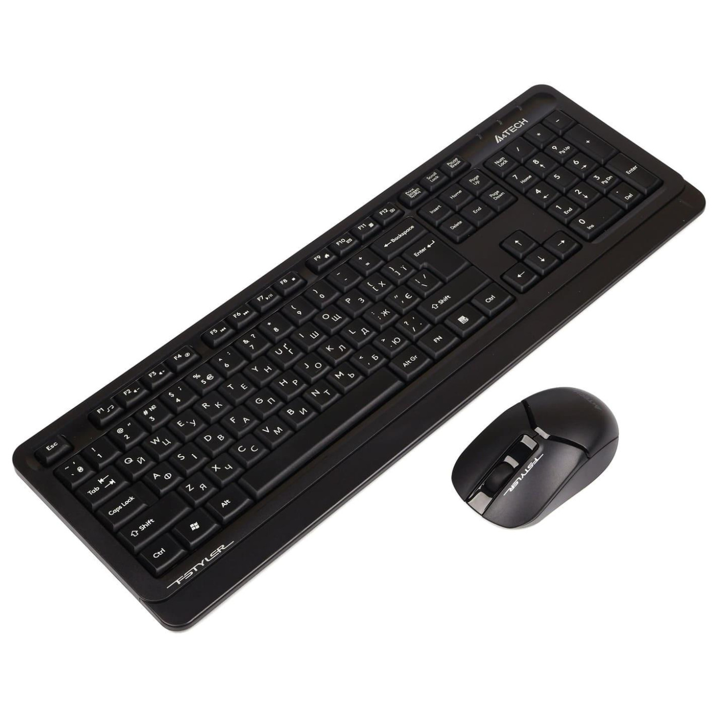 Комплект (Клавіатура та миша) A4Tech FG1012 Fstyler Wireless Black (FG1012 (Black))