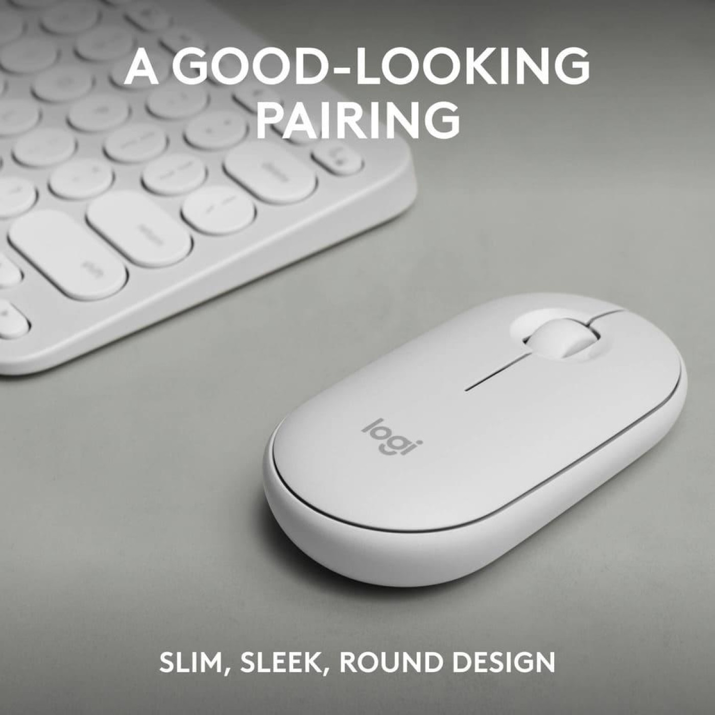 Комплект (Клавіатура та миша) Logitech Pebble 2 Combo Tonal UA White (920-012240)