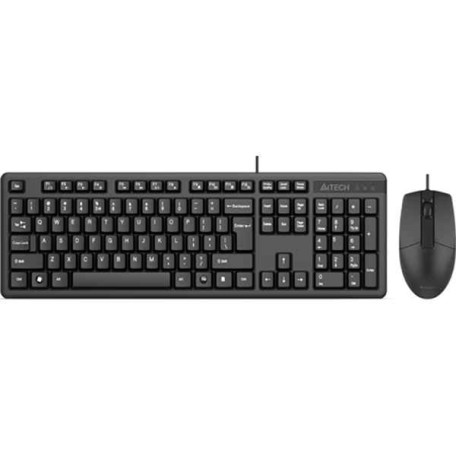 Комплект (Клавіатура та миша) A4Tech KK-3330 USB Black (KK-3330 Black)