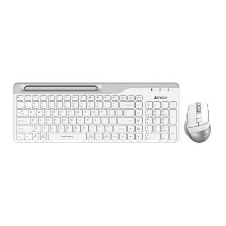 Комплект (Клавіатура та миша) A4Tech FB2535C Fstyler Wireless White (FB2535C (Icy White))