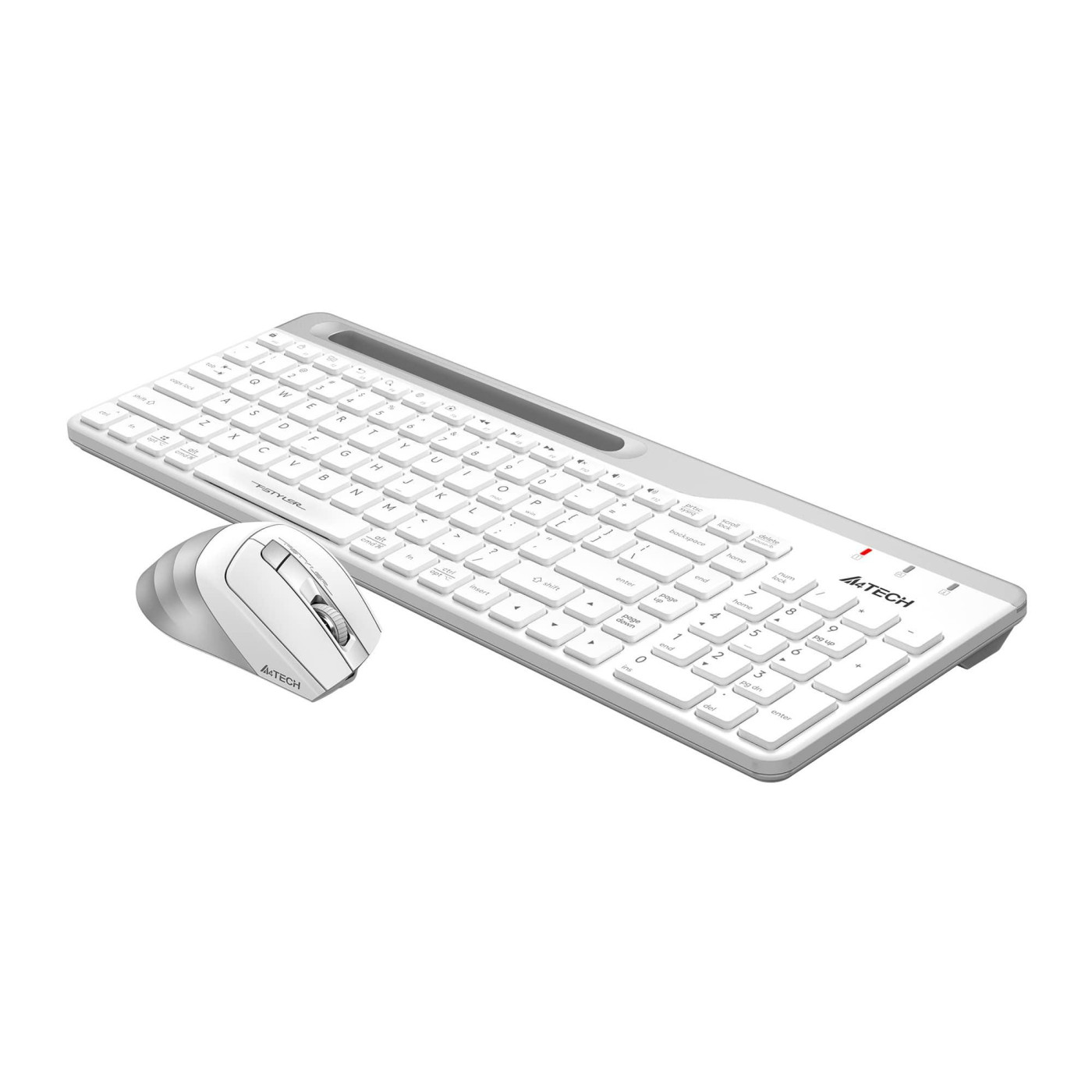 Комплект (Клавіатура та Миша) A4Tech FB2535C Fstyler Wireless White