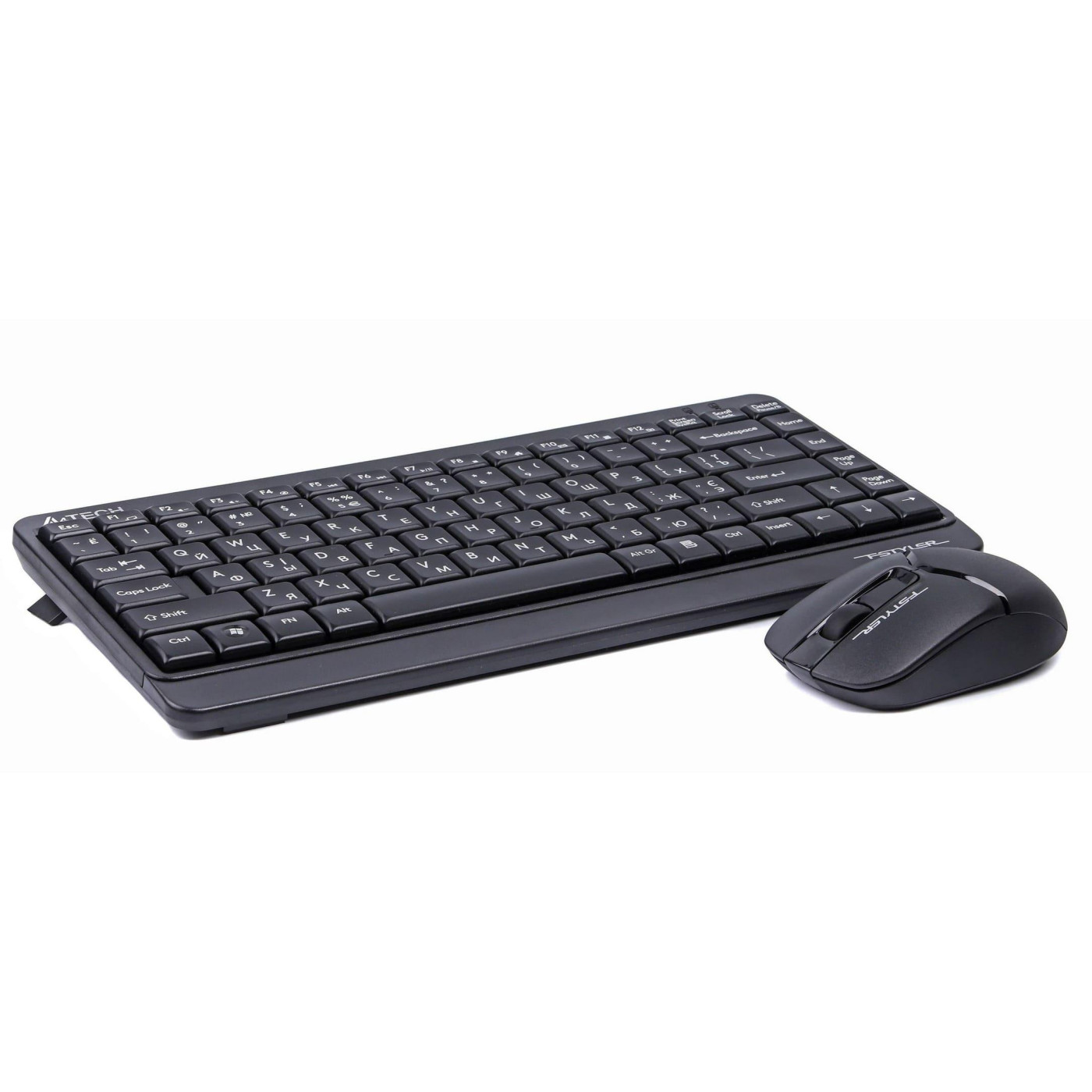 Беспроводной комплект (клавиатура + мышь) A4Tech FG1112 Fstyler Wireless Black (FG1112 (Black))