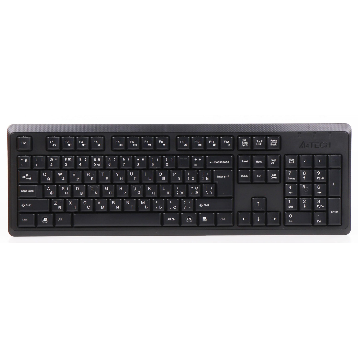 Беспроводной комплект (клавиатура + мышь) A4Tech (4200N Black)