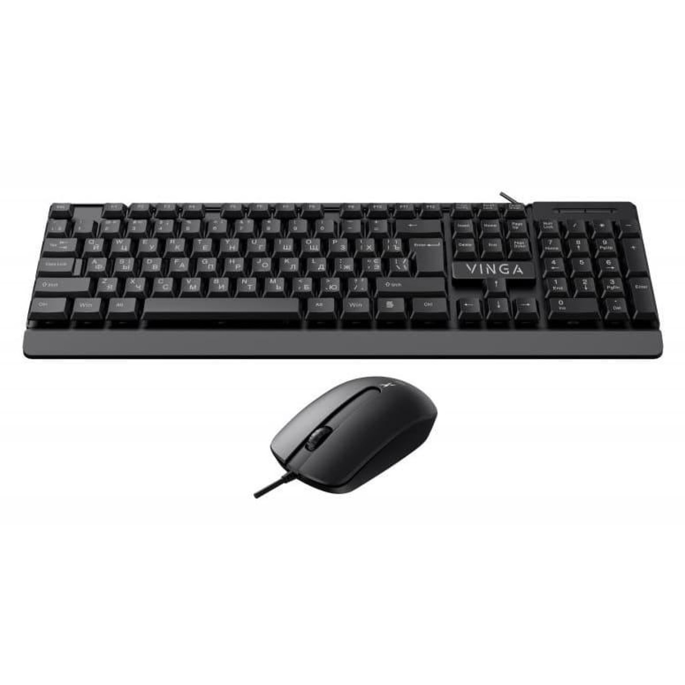 Комплект (клавіатура + миша) Vinga (KBS-270) (KBS-270 Black)