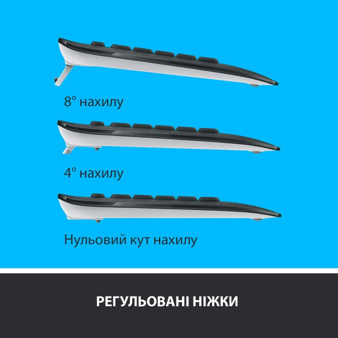 Комплект (Клавиатура та Миша) Logitech MK540 Advanced Combo (920-008685) Wireless Black