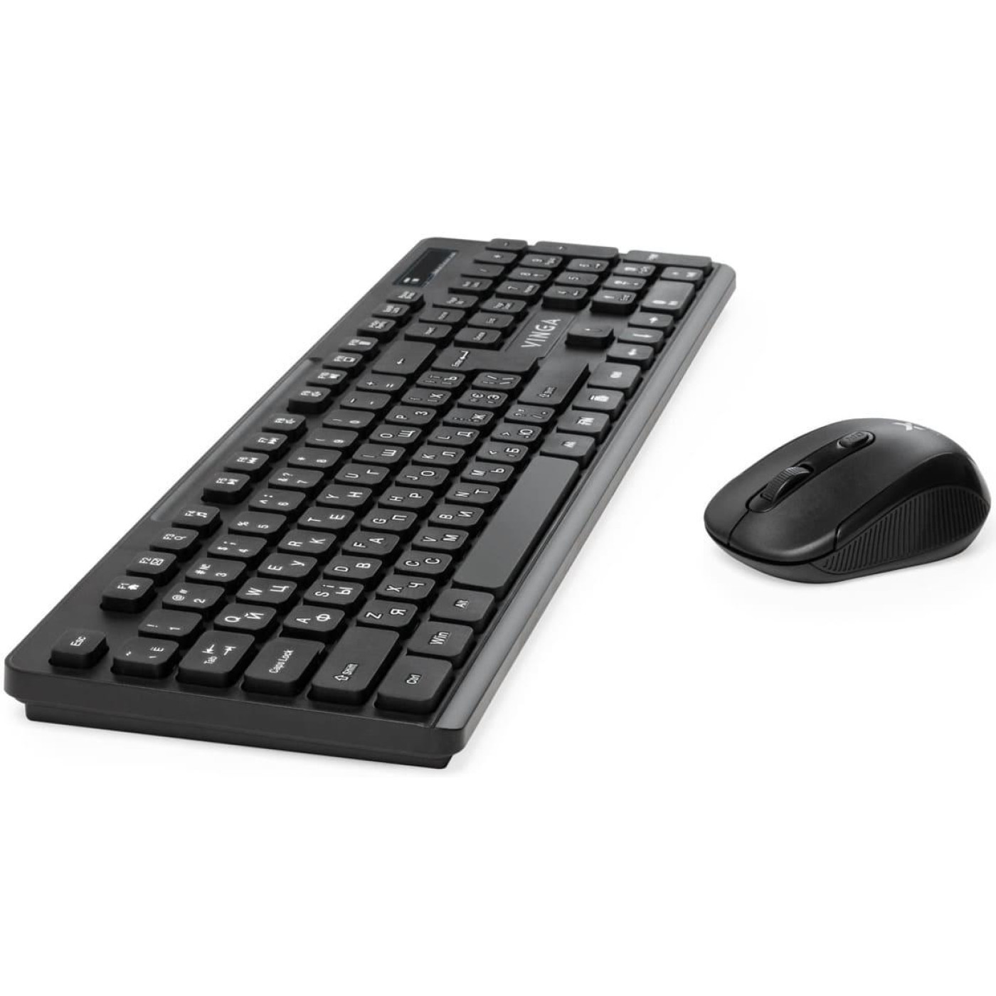 Комплект (Клавиатура та Миша) Vinga KBSW-100 Wireless (KBSW-100) Black