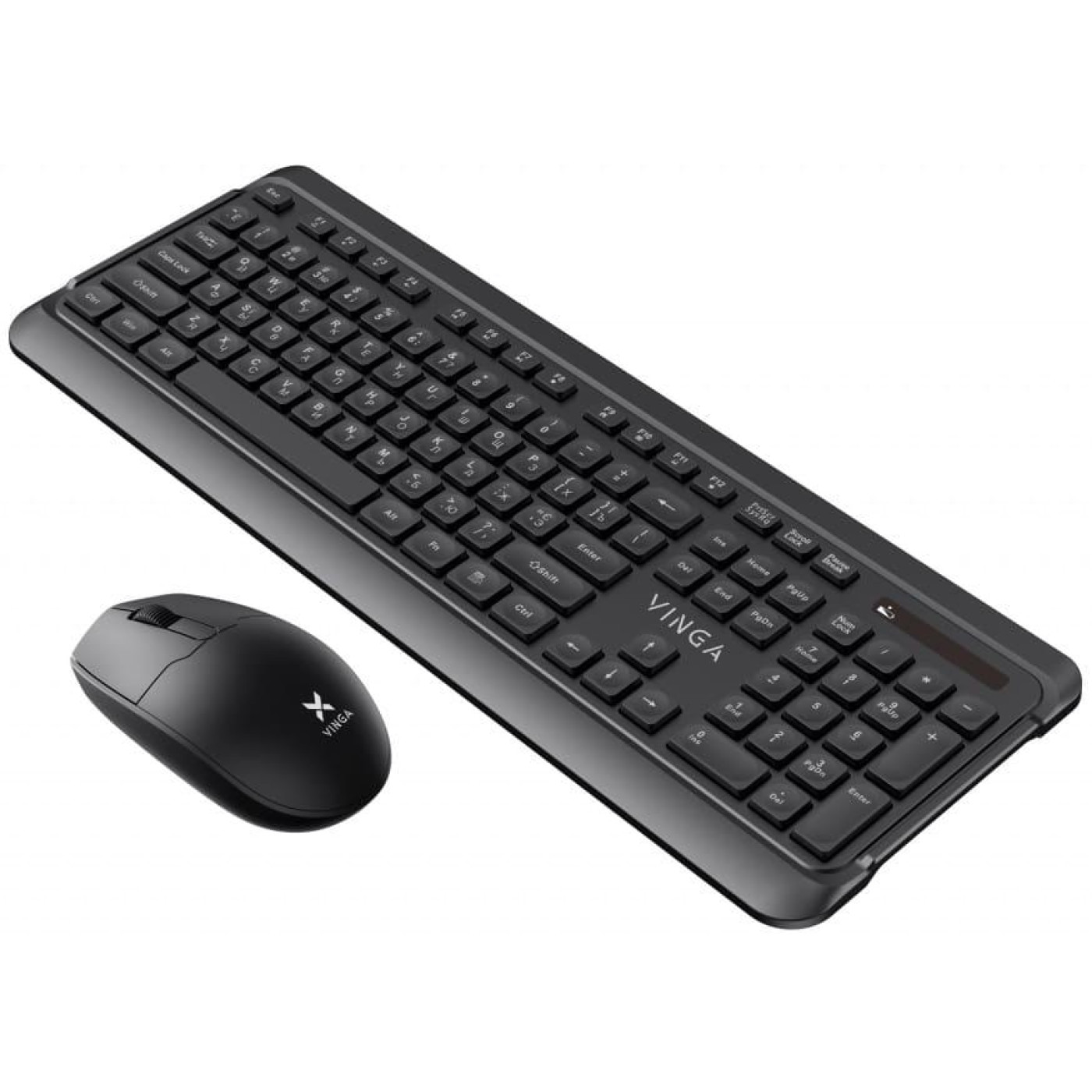 Комплект (клавиатура + мышь) Vinga (KBSW-110) (KBSW-110 Black)