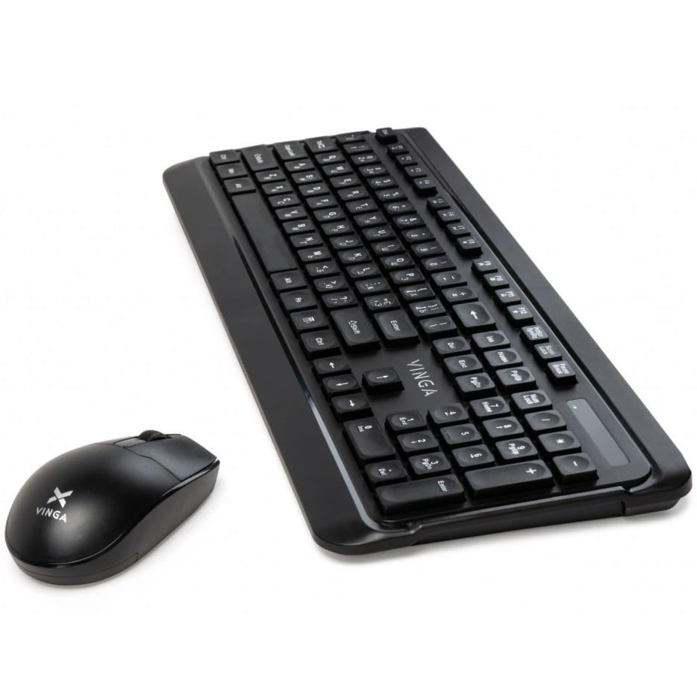 Комплект (клавиатура + мышь) Vinga (KBSW-110) (KBSW-110 Black)