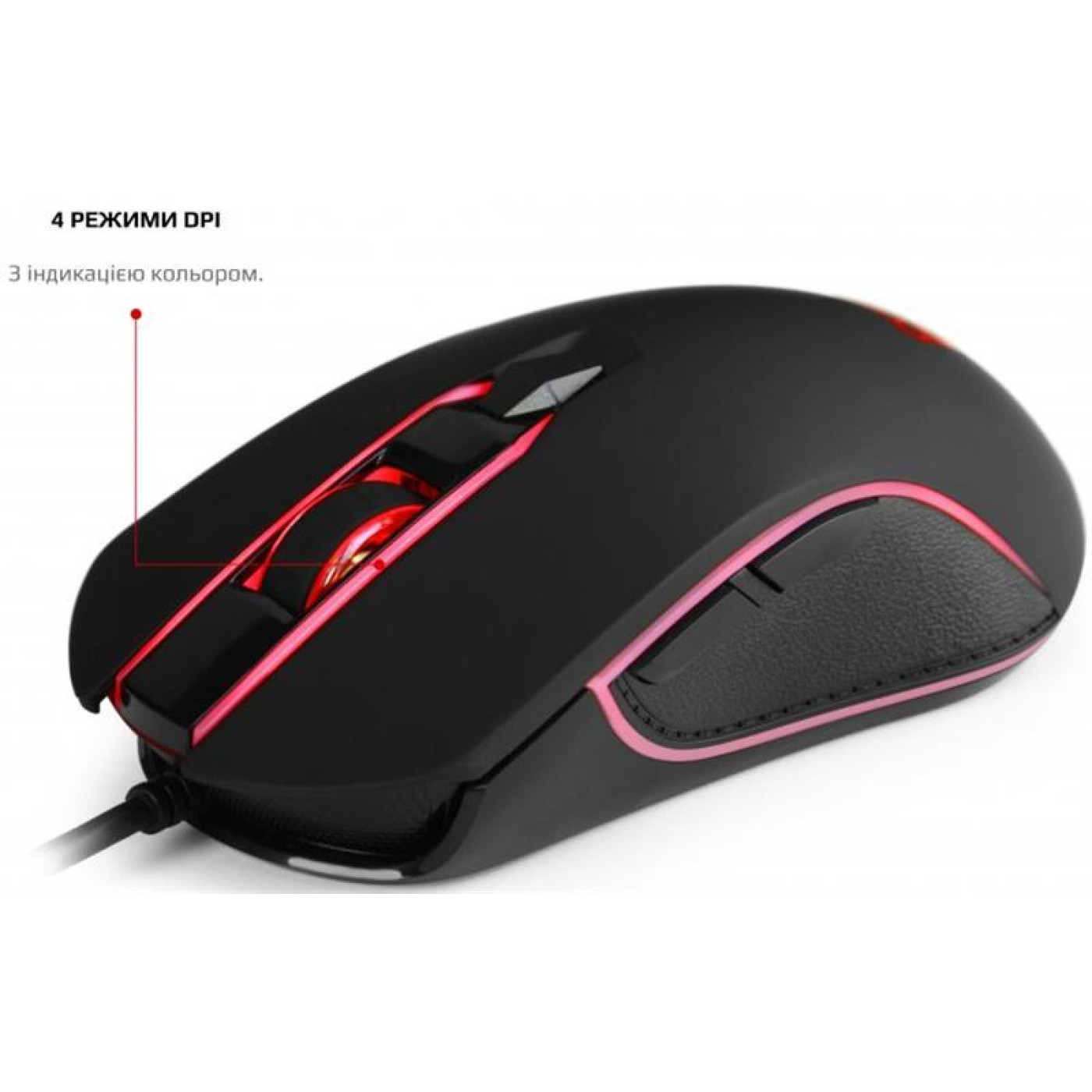 Комплект (клавіатура + миша) Motospeed CK888 Outemu Red Silver/Black USB (mtck888mr)