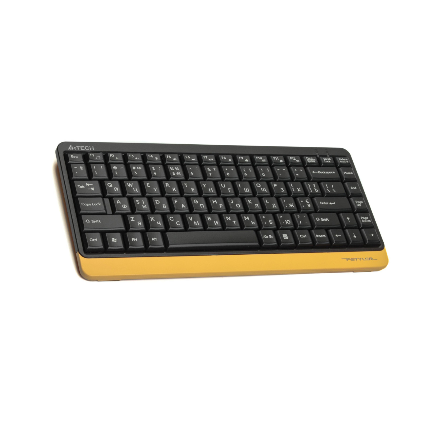 Комплект (Клавіатура та миша) A4Tech FG1110 Fstyler Wireless Black-Yelloy (FG1110 (Bumblebee))